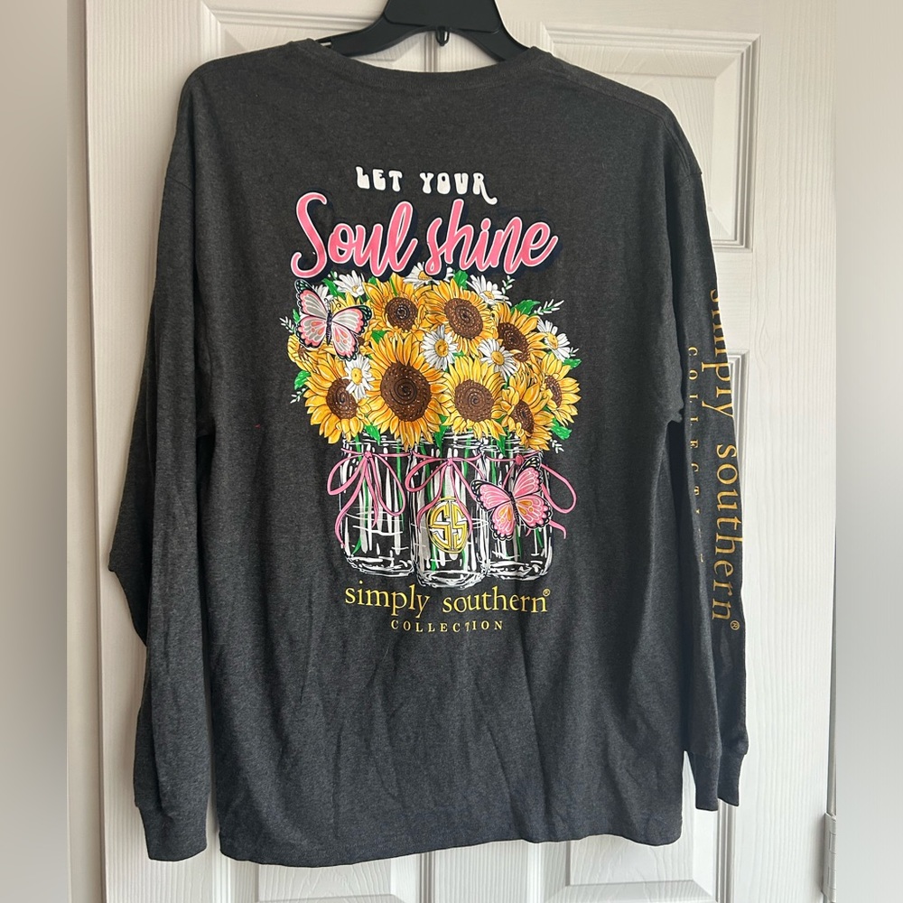 Simply Southern Long Sleeve Tee size xl